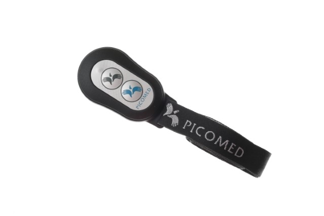Item no. Picomed: 600102


Pico2 IR-remote is a simple hand transmitter. With it’s low weight and slim design, it is well suited to hang around the neck in it’s own string.

Trainable IR-remote with two channels, capturing IR-signals as used in conventional environmental control systems as well as TV and HiFi equipment. 1 or 2 IR-signals on each key.

New version in May 2016.
Increased signal strength.
Several IR-signals built-in.
Rechargeable batteries.
Light indicator in front indicates charging.
Easy to program with PC or phone – equivalent with Pico4-8-16.

Produced and developed in Norway
Neck strap included.

W:47 mm – H:16 mm – L:83 mm
Weight: 30 gram
Pressure sensitivity: about 180 gram

Documents:
Flyer
User manual 

 
